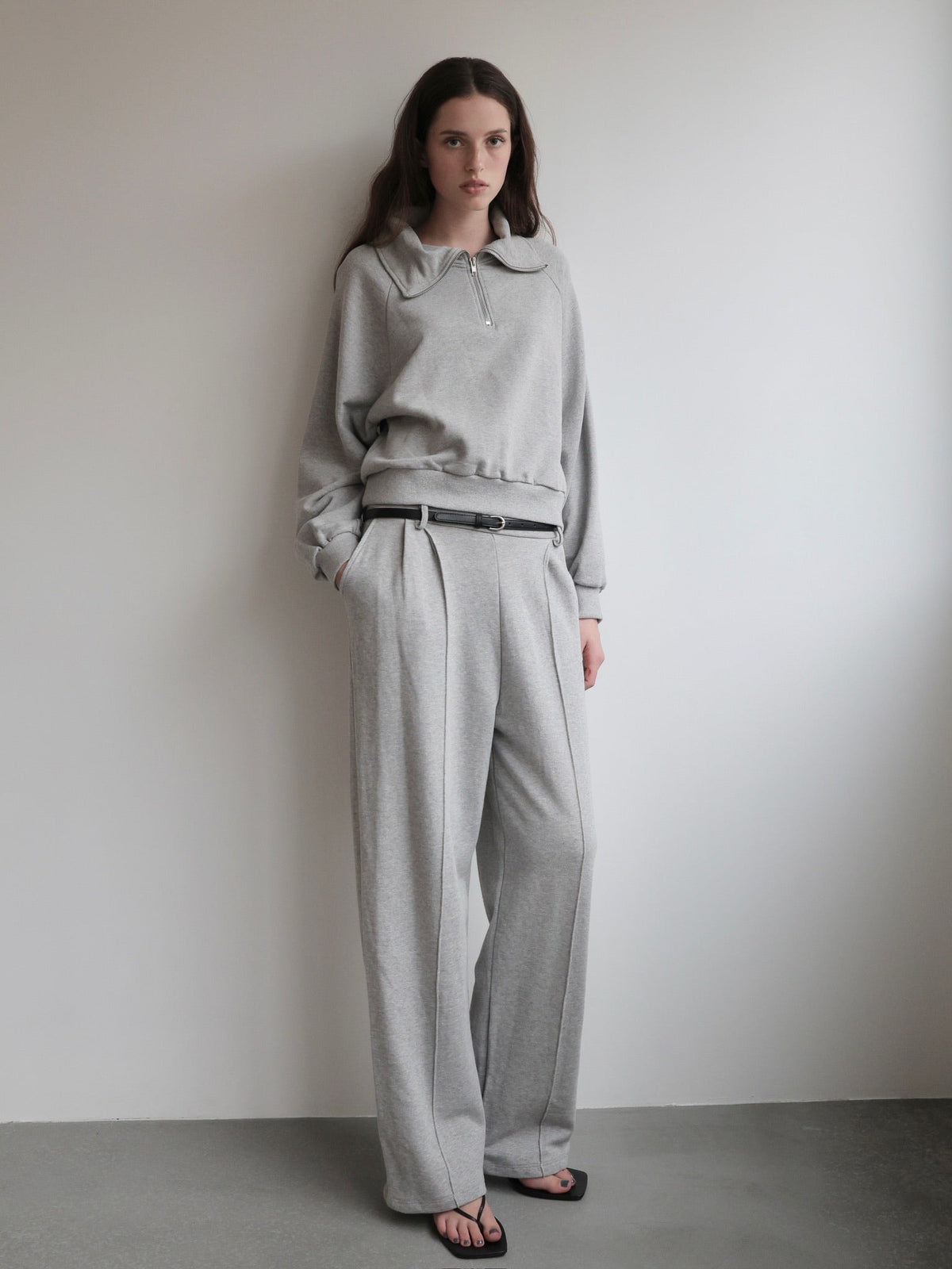 【NOWNS】Louis | Sweat zip tops