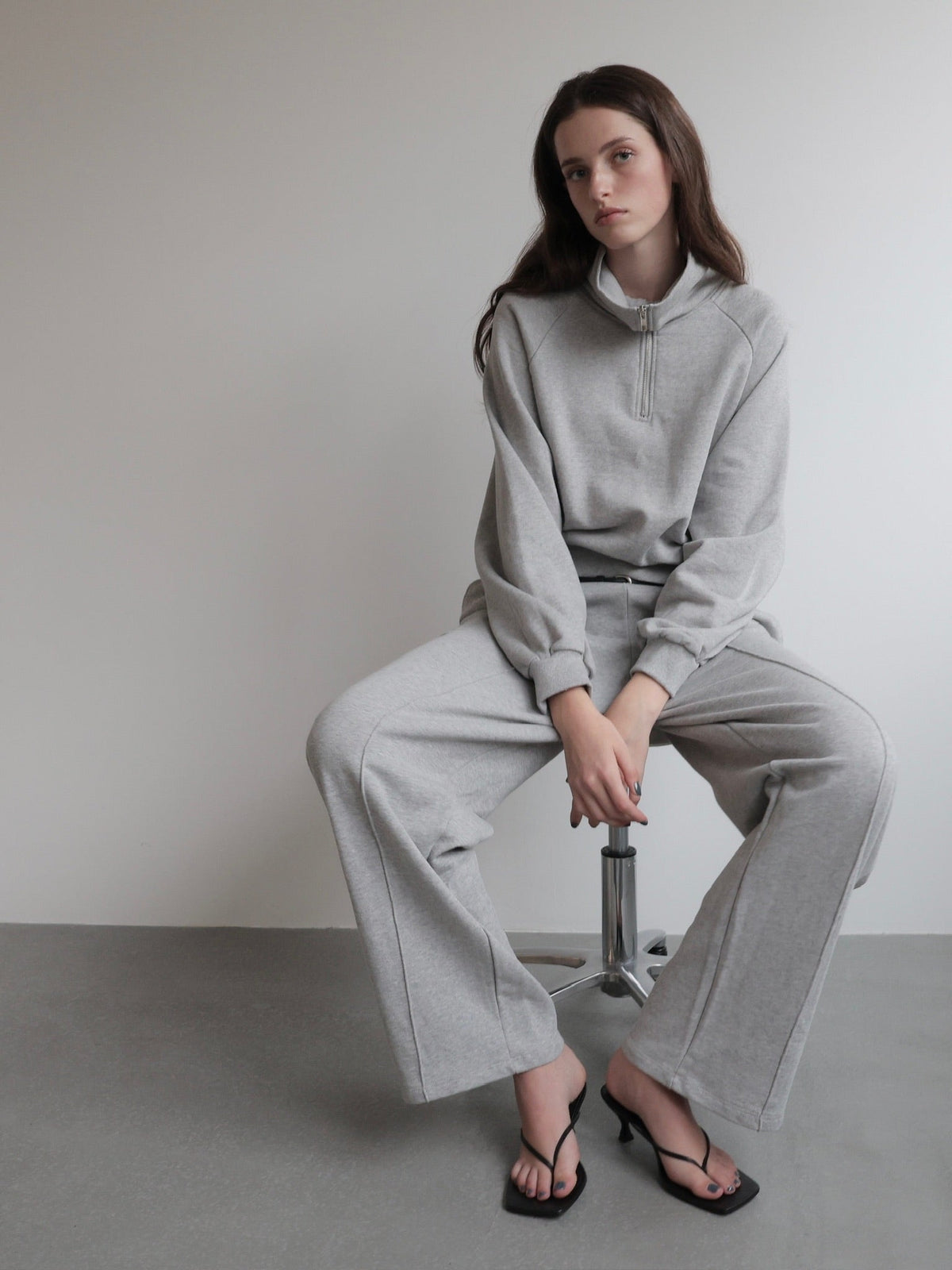 【NOWNS】Louis | Sweat zip tops