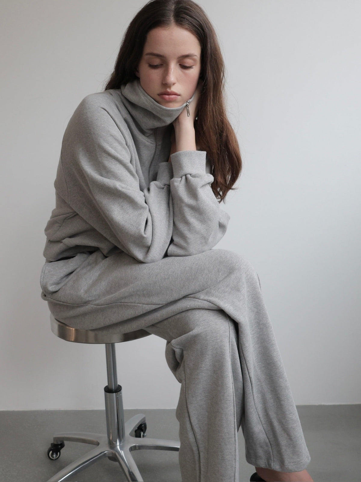 【NOWNS】Louis | Sweat zip tops