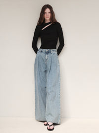 【AMOMMA】ASYMMETRIC CUT TOPS