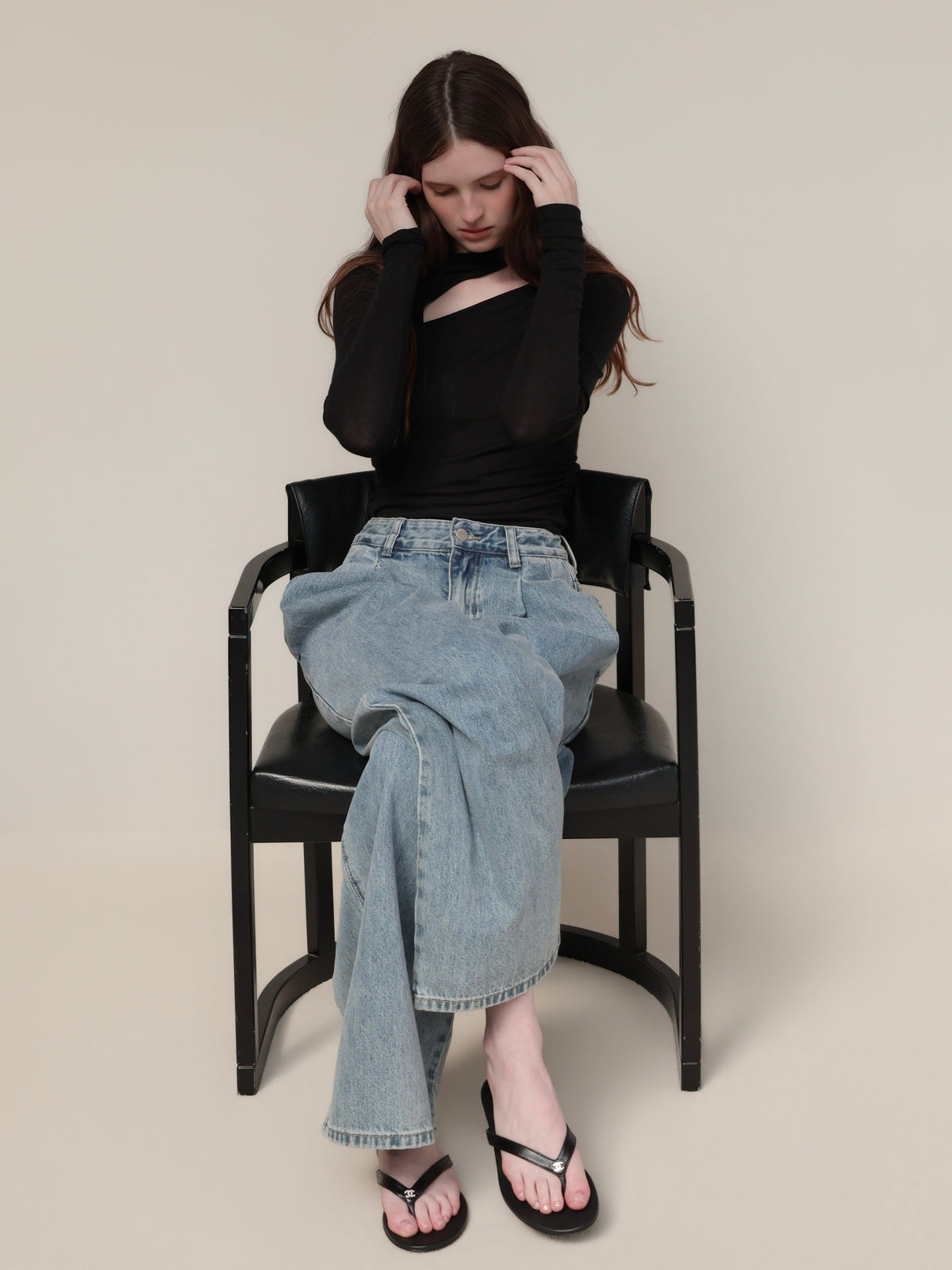【AMOMMA】ASYMMETRIC CUT TOPS