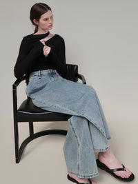 【AMOMMA】ASYMMETRIC CUT TOPS
