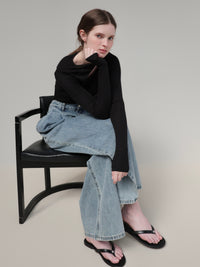 【AMOMMA】ASYMMETRIC CUT TOPS