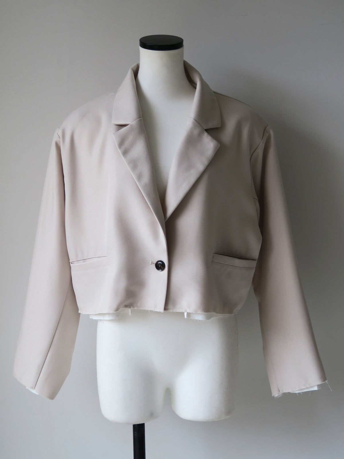 [ SAMPLE SALE ] cutoff cropped jacket