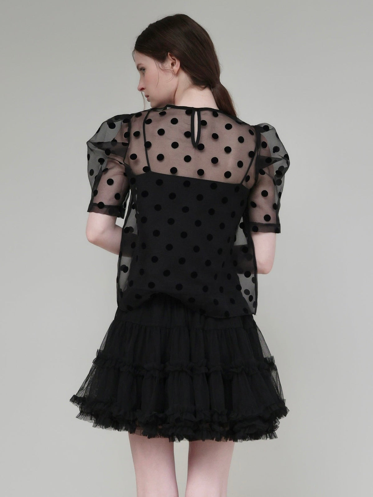 【AMOMMA】AUDREY TIERED TULLE SKIRT