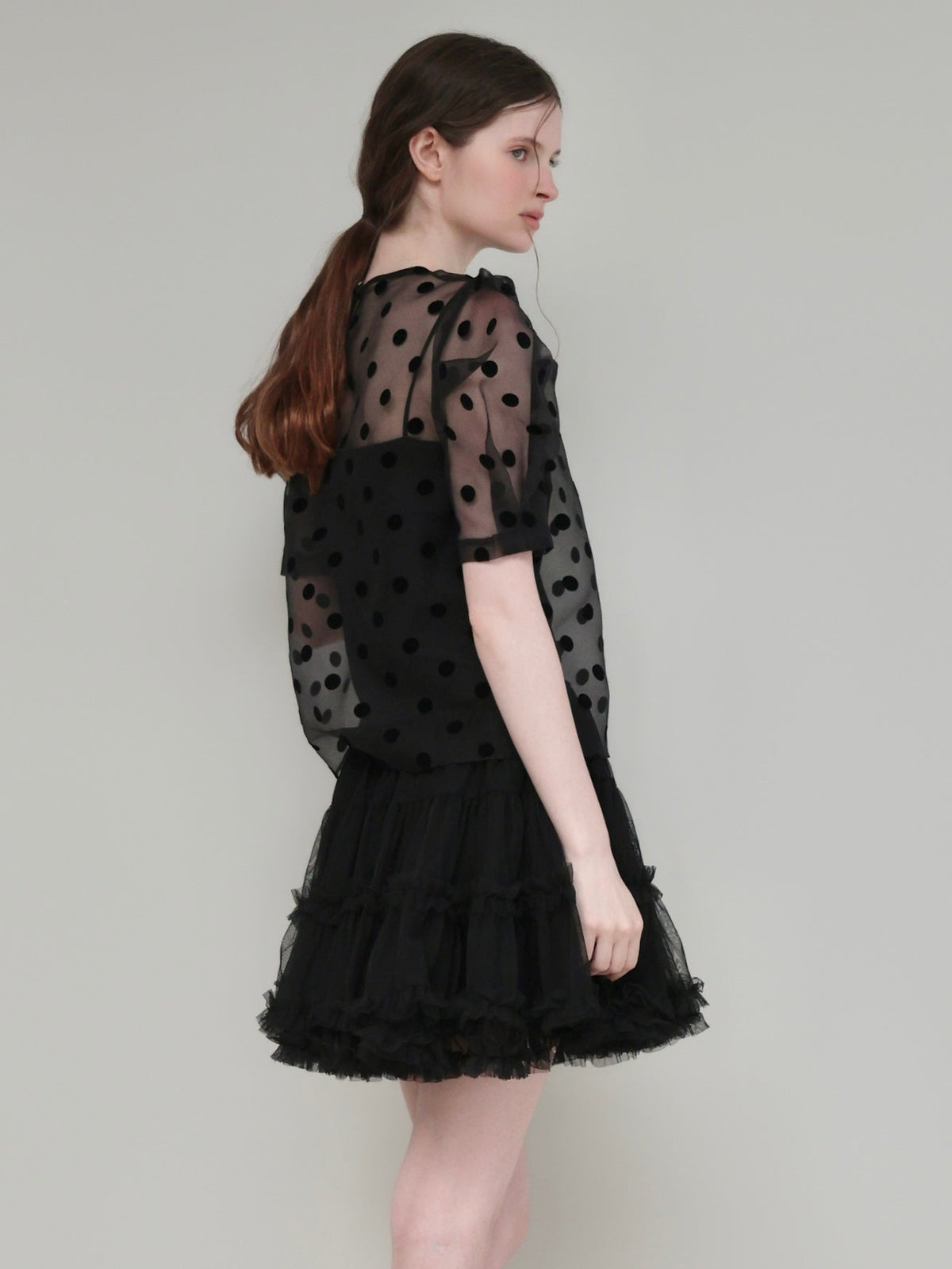 【AMOMMA】AUDREY TIERED TULLE SKIRT