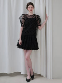 【AMOMMA】AUDREY TIERED TULLE SKIRT