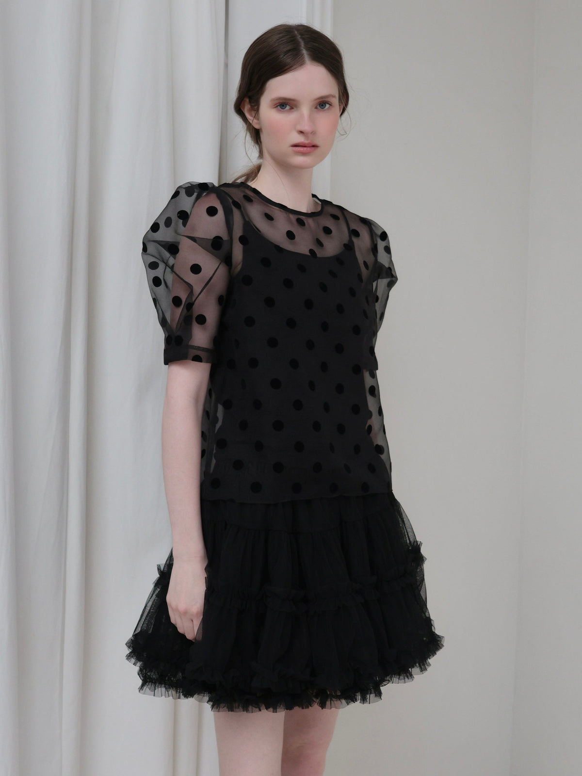 【AMOMMA】AUDREY TIERED TULLE SKIRT
