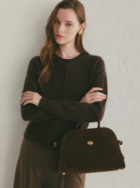 【célon】cashmere wool kurumi cardigan