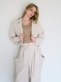 [ SAMPLE SALE ] cutoff cropped jacket