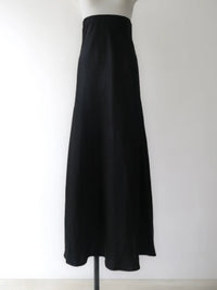 satin bias maxi skirt