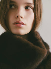 【célon】mini fur tippet