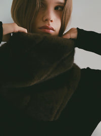 【célon】mini fur tippet