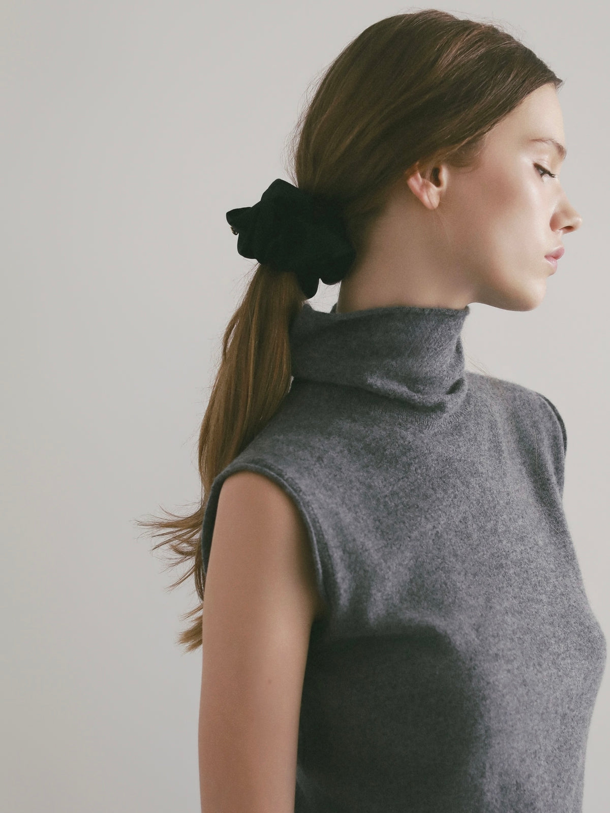【célon】cashmere sleeveless knit