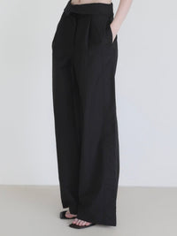 [NOWNS] Claire | Belt pants