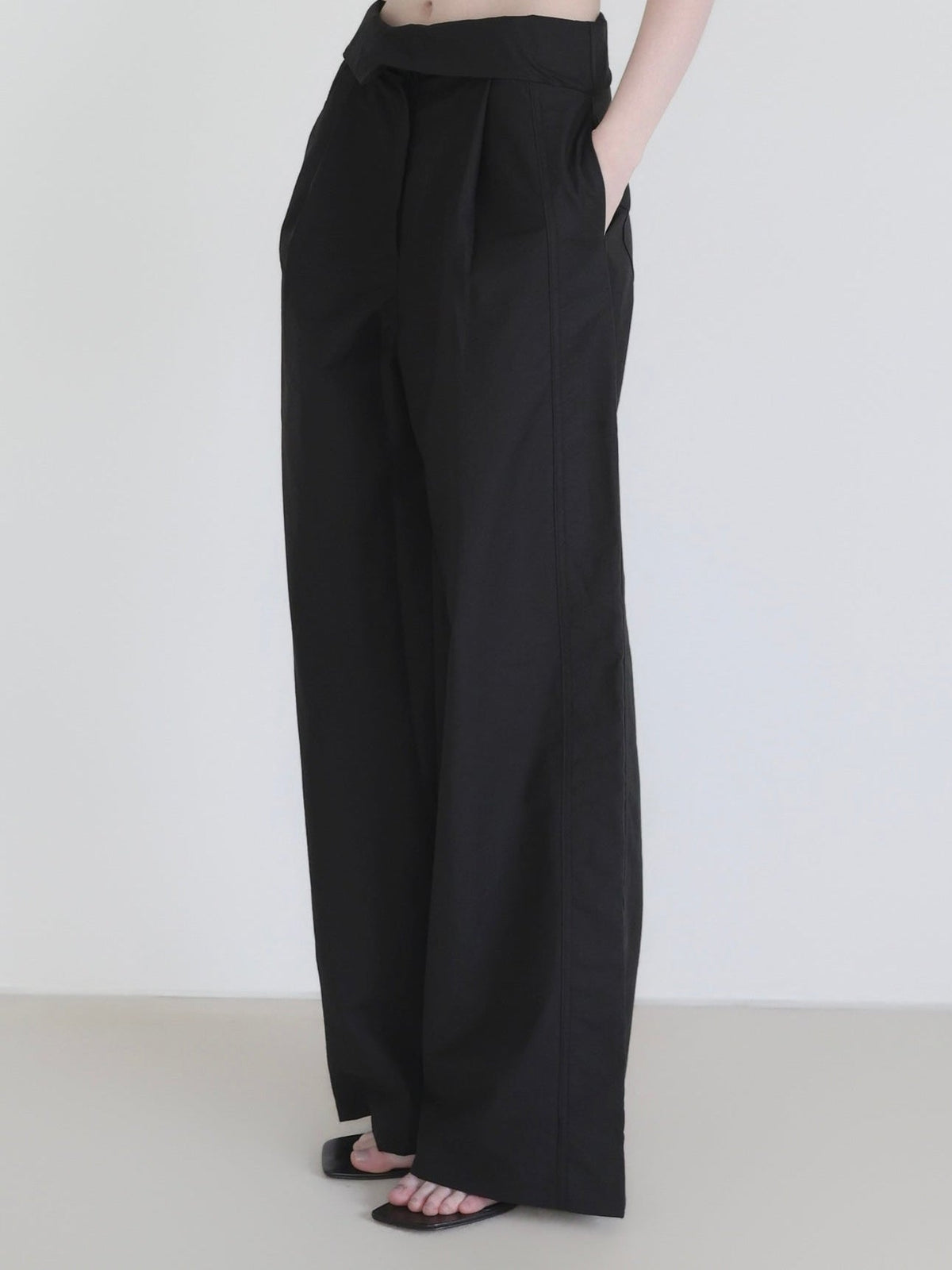 [NOWNS] Claire | Belt pants