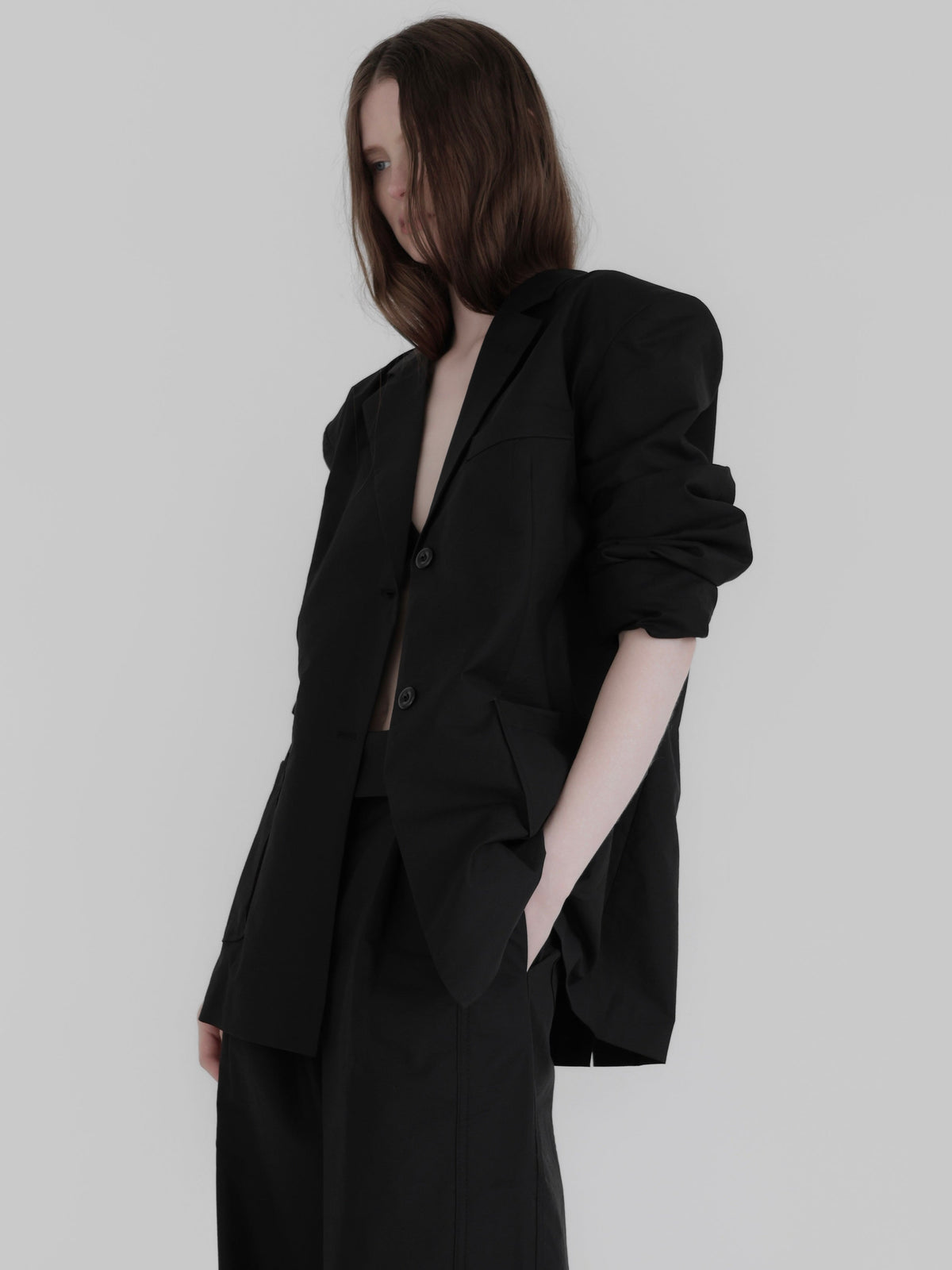 【NOWNS】Claire | Single jacket