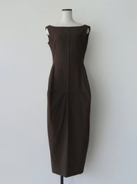 Allure Silhouette Slinky Maxi Dress