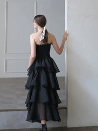 【célon】frilly tiered dress