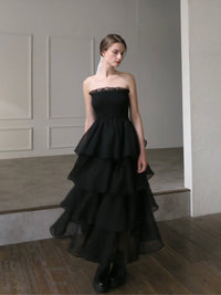 【célon】frilly tiered dress