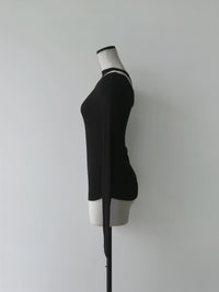 【AMOMMA】ASYMMETRIC CUT TOPS