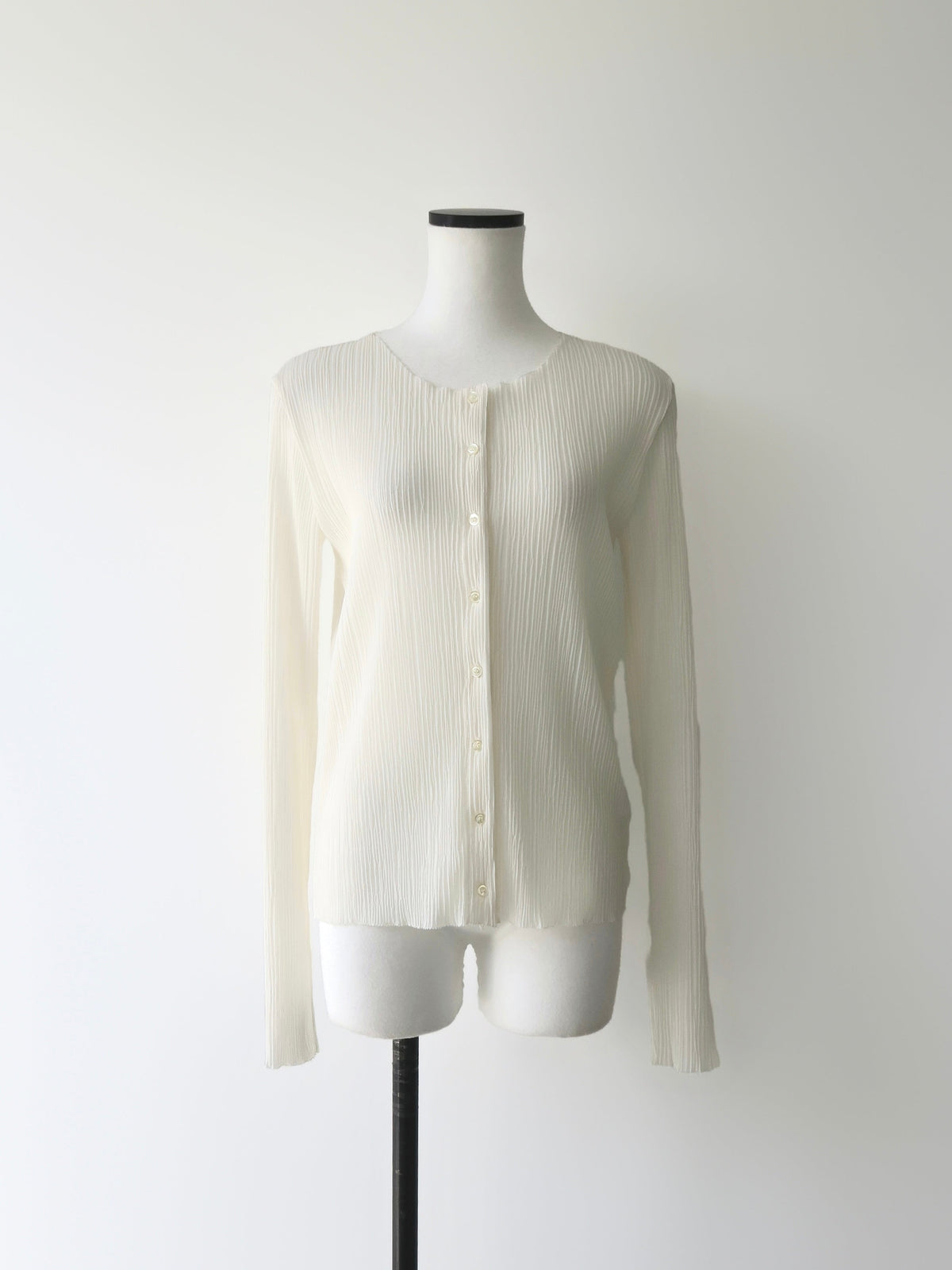 【NOWNS】Seine | Pleats tie cardigan