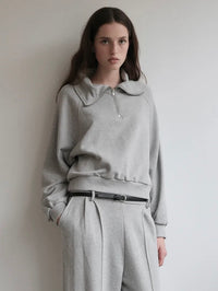 【NOWNS】Louis | Sweat zip tops
