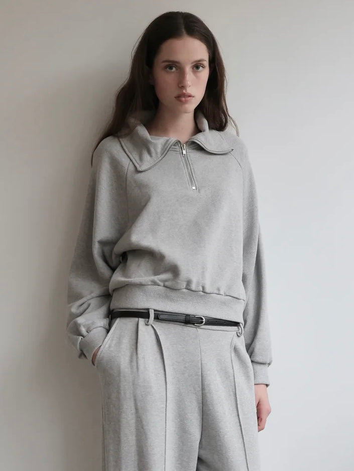 【NOWNS】Louis | Sweat zip tops