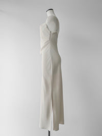 【célon】asymmetry drape cami dress