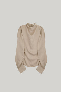 【ELBORN】Nella Half-neck Blouse