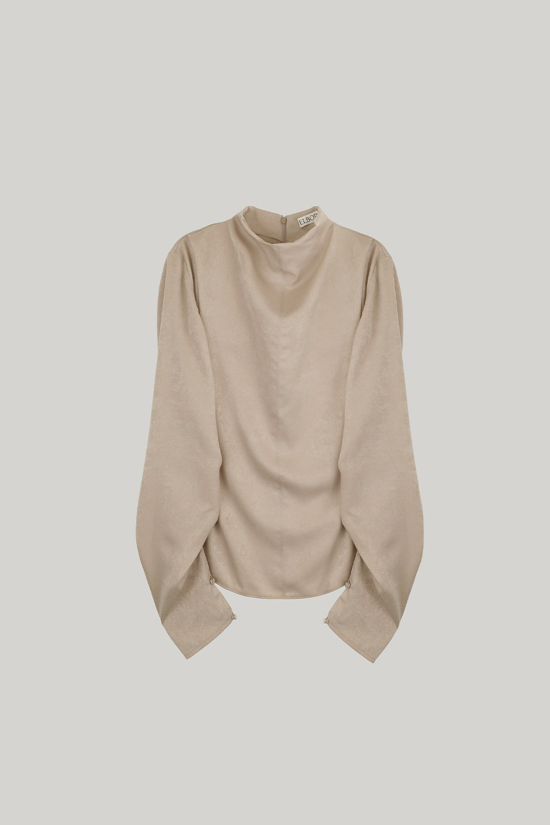 【ELBORN】Nella Half-neck Blouse