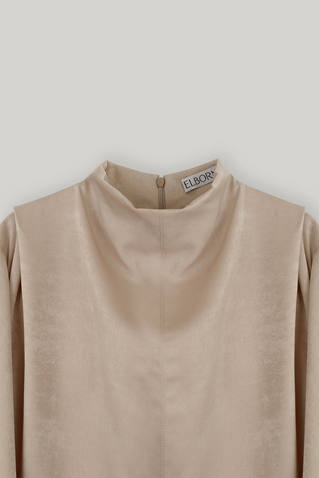【ELBORN】Nella Half-neck Blouse