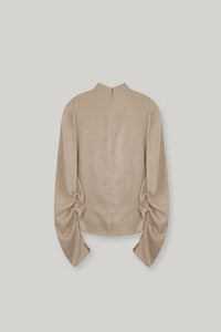 【ELBORN】Nella Half-neck Blouse