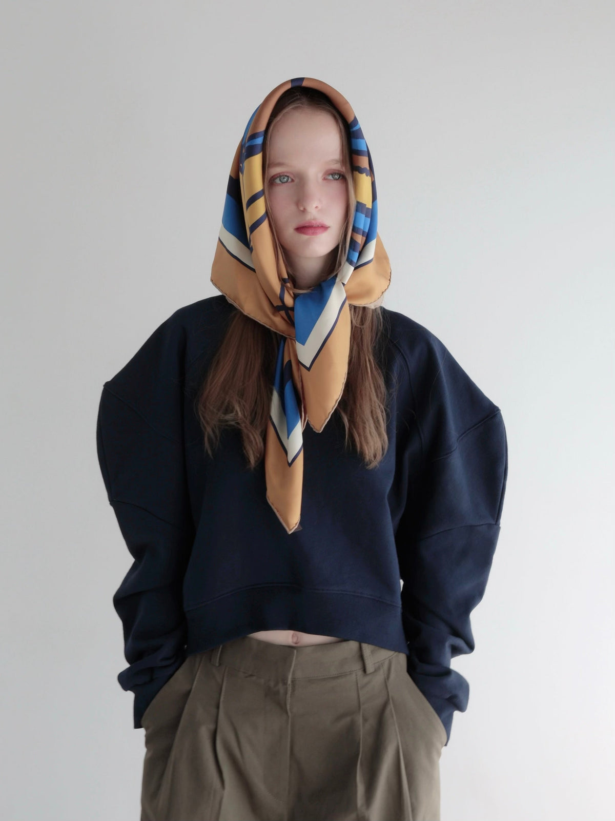 【AMOMMA】PUFF SLEEVE SWEAT - 起毛なし -