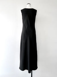 elegant drape maxi dress