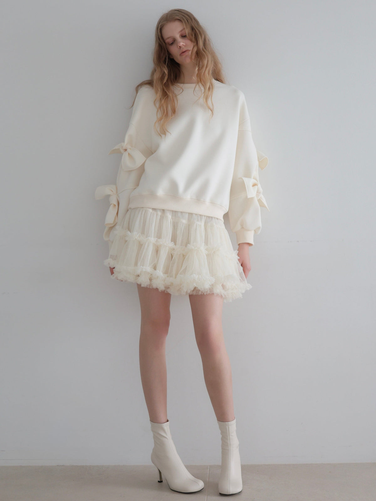【AMOMMA】AUDREY TIERED TULLE SKIRT