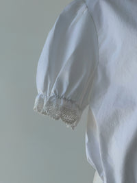 【SAMPLE SALE / miies miim】soft puff frill blouse