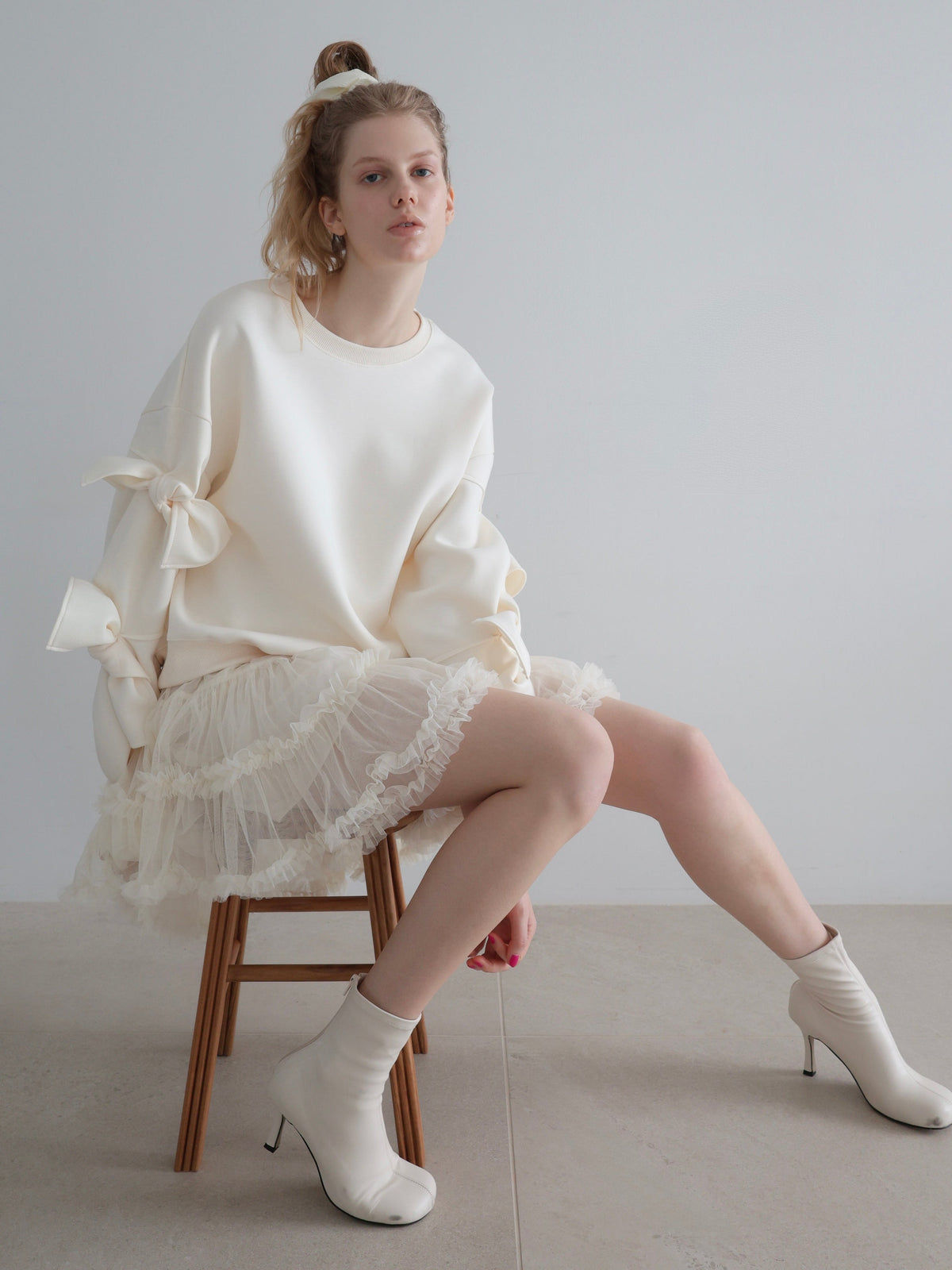 【AMOMMA】AUDREY TIERED TULLE SKIRT