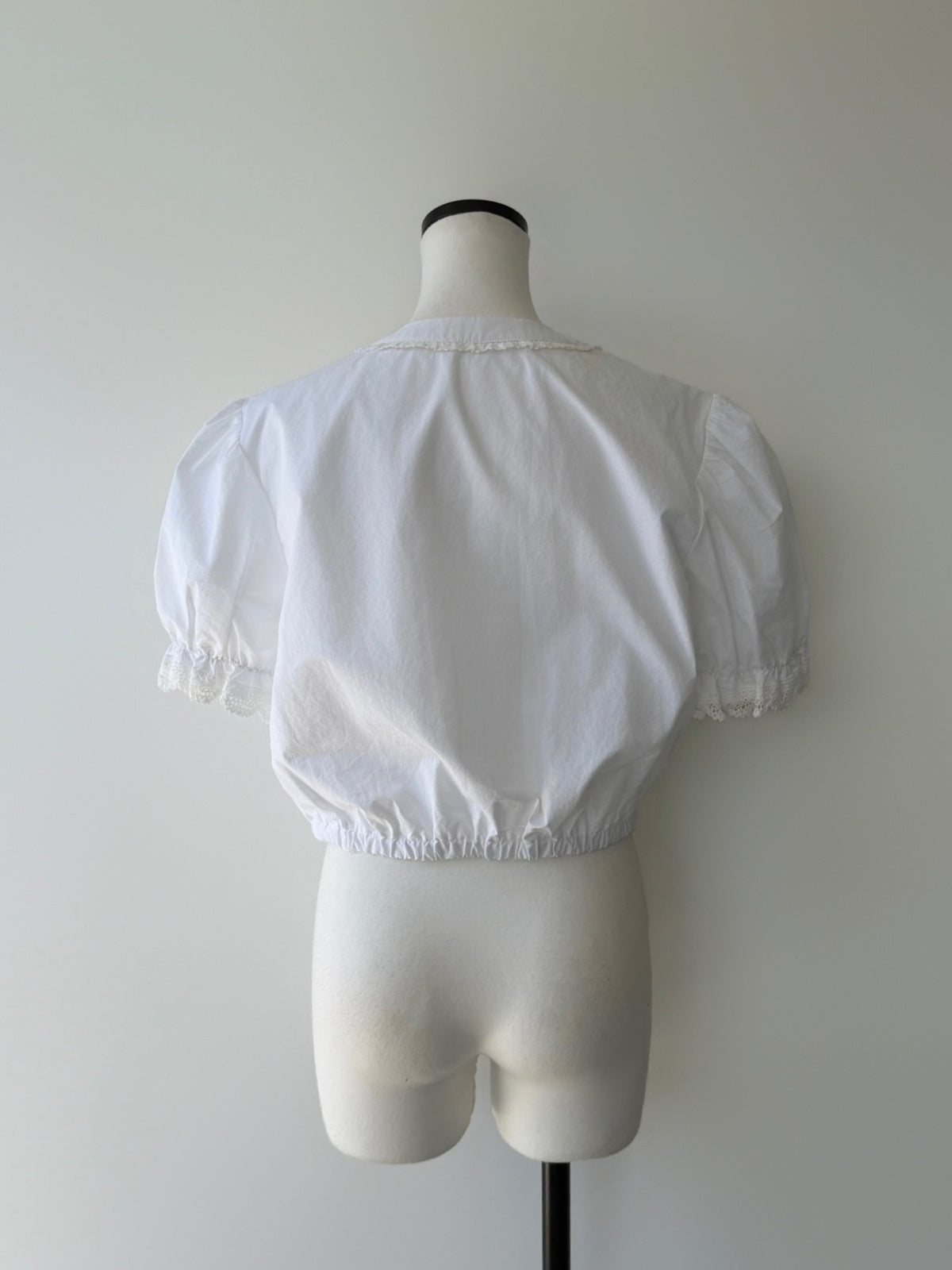 【SAMPLE SALE / miies miim】soft puff frill blouse