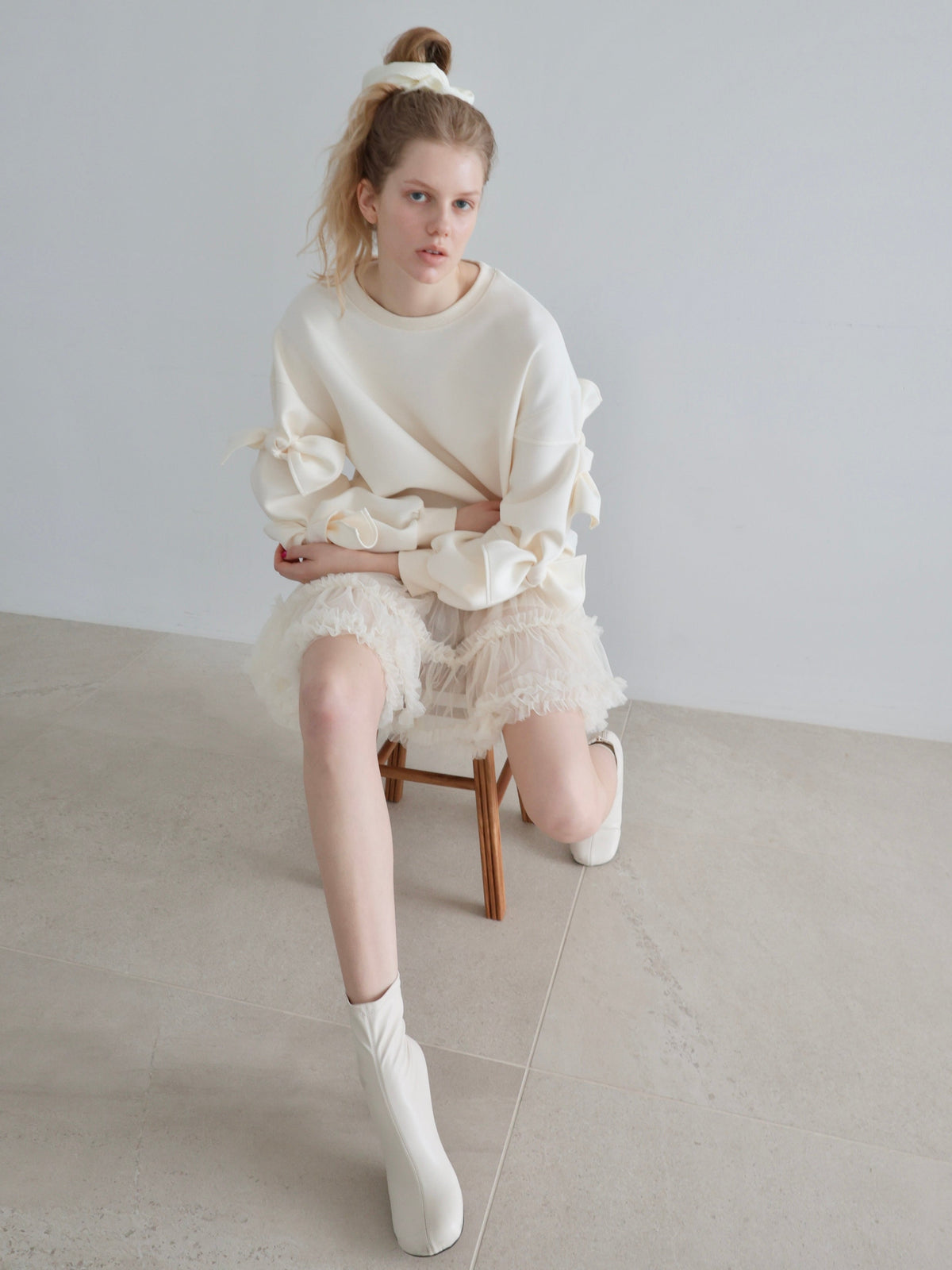 【AMOMMA】AUDREY TIERED TULLE SKIRT