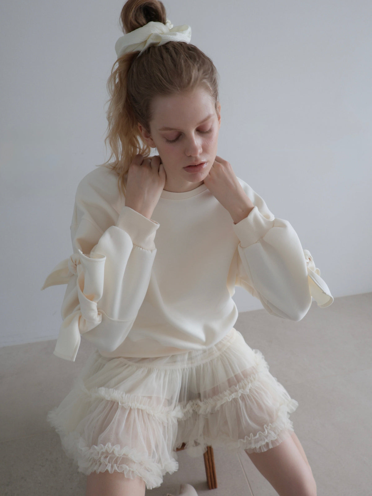 【AMOMMA】AUDREY TIERED TULLE SKIRT