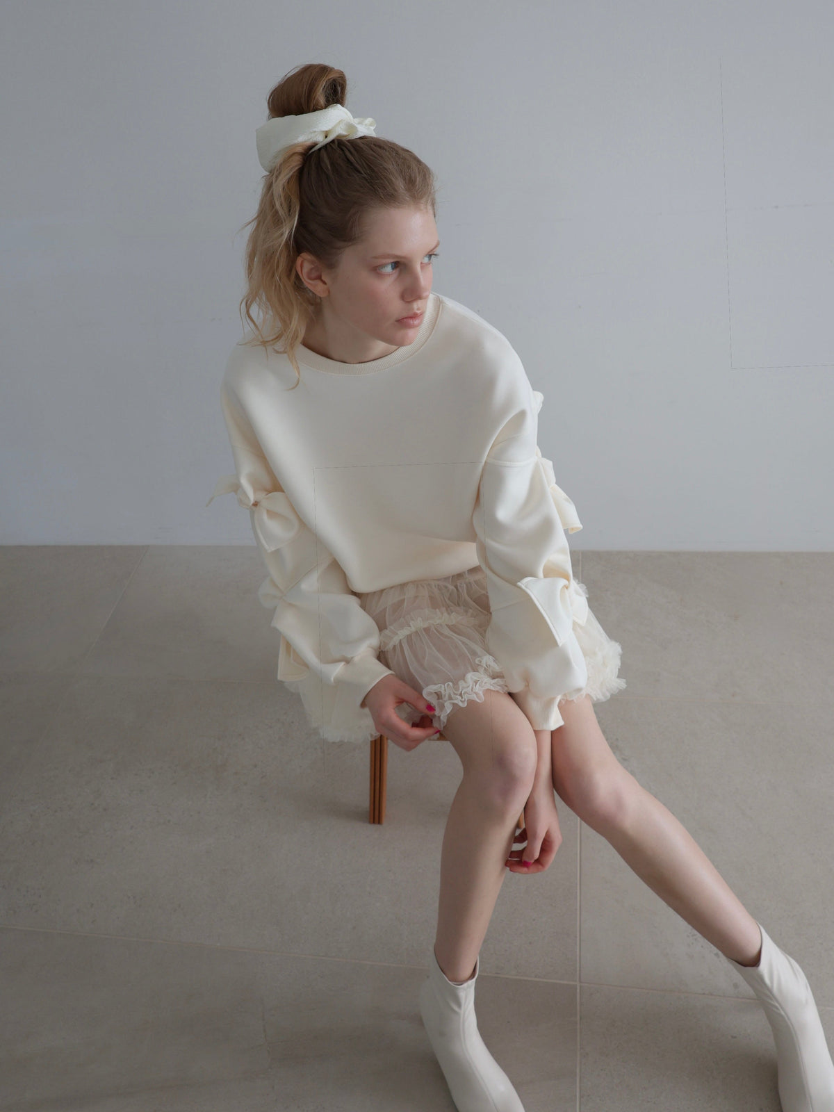 【AMOMMA】AUDREY TIERED TULLE SKIRT