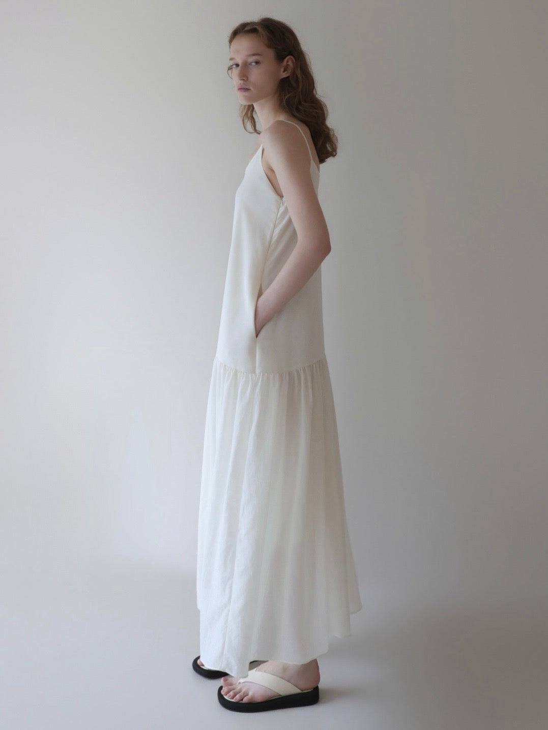 【NOWNS】Nadine | Tiered cami dress