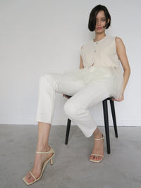 【SAMPLE SALE / swanë】 tulle switching open tunic