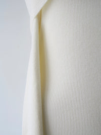 wool off shoulder knit