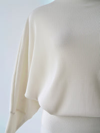 pleats balloon sleeve top