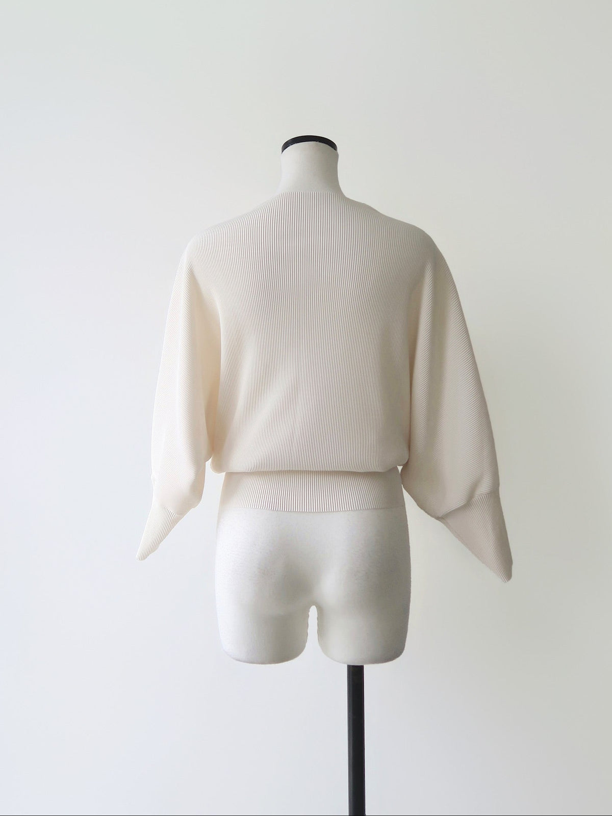 pleats balloon sleeve top