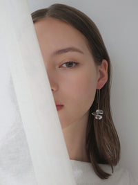 【SAMPLE SALE / swanë】flower drop pierce