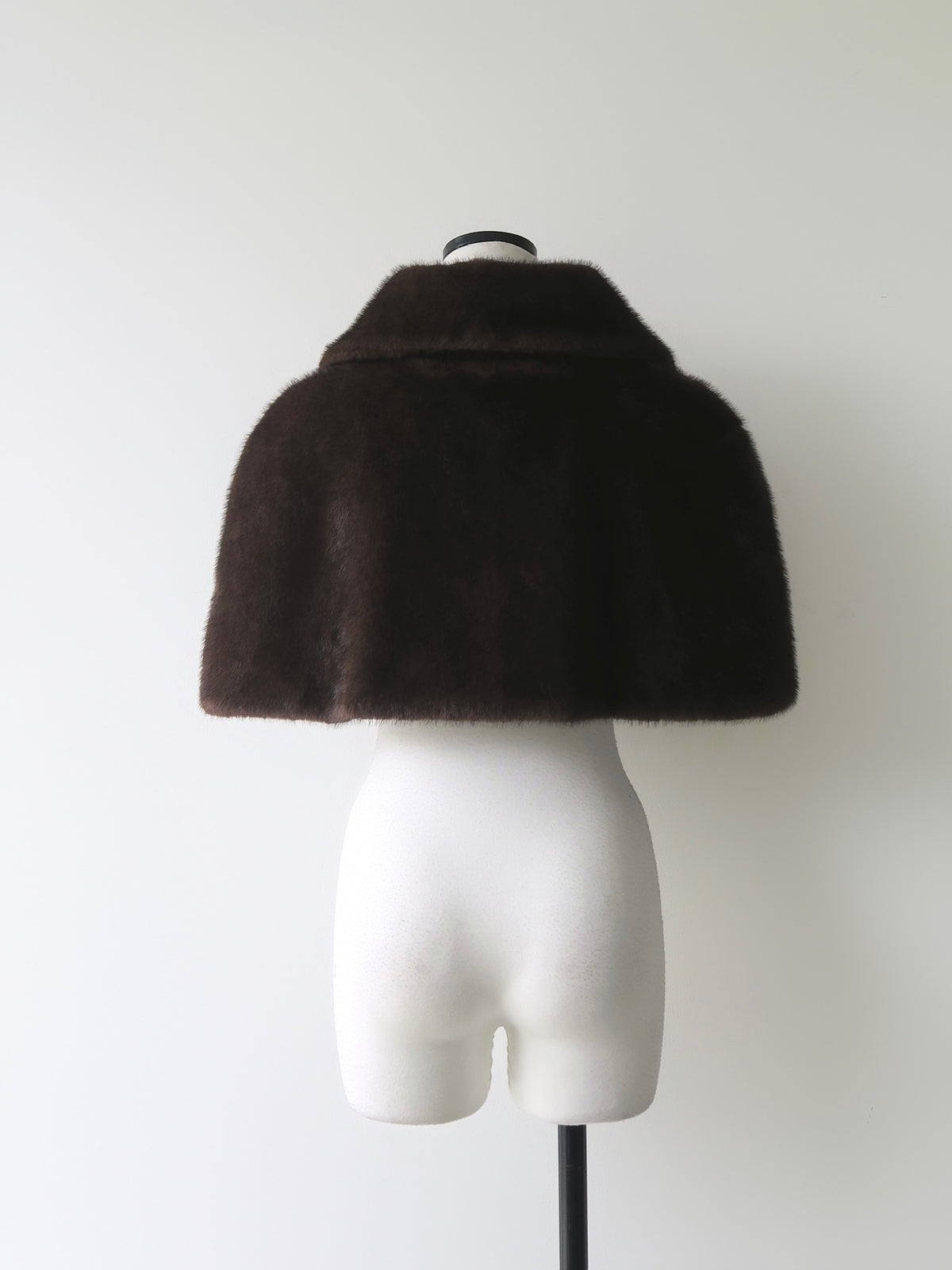【célon】Collared Fur Cape