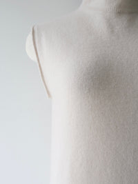 【célon】cashmere sleeveless knit